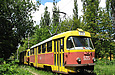 Tatra-T3SU #595-596 23-го маршрута на Московском проспекте