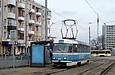 Tatra-T3SU #598 27-го маршрута на площади Восстания возле Московского проспекта
