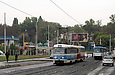 Tatra-T3SU #598-586 20-го маршрута в Рогатинском проезде