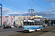 Tatra-T3SU #598 8-го маршрута на улице Плехановской возле станции метро "Спортивная"