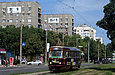 Tatra-T3SU #598 8-го маршрута на проспекте Героев Сталинграда в районе улицы Монюшко