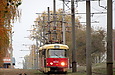 Tatra-T3SU #598-586 26-го маршрута на проспекте Тракторостроителей между перекрестками с улицами Героев Труда и Валентиновской