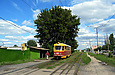 Tatra-T3SU #600 27-го маршрута на улице Академика Павлова в районе Муромского переулка
