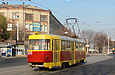 Tatra-T3SU #600 27-го маршрута на площади Восстания