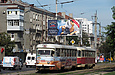Tatra-T3SU #600-660 26-го маршрута на улице Веснина