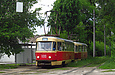 Tatra-T3SU #600-660 26-го маршрута на проспекте Московском возле перекрестка с улицей Свистуна