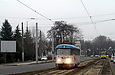 Tatra-T3SU #600 8-го маршрута на Московском проспекте в районе Спортивного переулка
