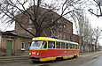 Tatra-T3SU #616 27-го маршрута на улице 1-й Конной Армии