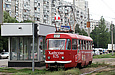 Tatra-T3SU #625 27-го маршрута на улице Академика Павлова возле станции метро "Студенческая"