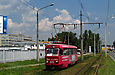 Tatra-T3SU #625 маршрута 8-Г на улице Шевченко в районе Красного въезда