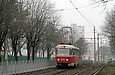 Tatra-T3SU #625 5-го маршрута на площади Восстания в районе Московского проспекта