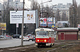 Tatra-T3SU #625 27-го маршрута на улице Академика Павлова в районе остановки "Сабурова дача"