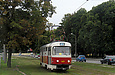 Tatra-T3SU #625 27-го маршрута на Московском проспекте в районе улицы Тюринской