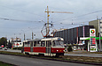 Tatra-T3SU #625 8-го маршрута на Московском проспекте возле универмага "Харкiв"