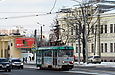 Tatra-T3SU #625 8-го маршрута на Московском проспекте возле перекрестка с улицей Леси Украинки