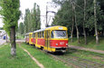 Tatra-T3SU #627-628 23-го маршрута на проспекте Тракторостроителей