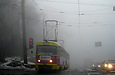 Tatra-T3SU #630-591 26-го маршрута на Журавлевском спуске на перекрестке с улицей Пушкинской