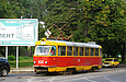 Tatra-T3SU #630 8-го маршрута на Плехановской улице при пересечении с улицей Полевой