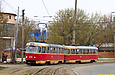 Tatra-T3SU #630-591 26-го маршрута на улице Матюшенка возле Горсоветовской улицы