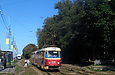 Tatra-T3SU #630-591 26-го маршрута на улице Сумской возле разворотного круга "Парк имени Горького"