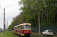 Tatra-T3SU #630-591 26-го маршрута на Белгородском шоссе в районе Мемориала славы