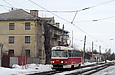 Tatra-T3SUCS #632 8-го маршрута на улице Академика Павлова в районе улицы Сабуровской
