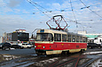 Tatra-T3SU #637 27-го маршрута на площади Восстания