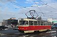 Tatra-T3SU #638 8-го маршрута на площади Восстания