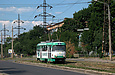 Tatra-T3SUCS #638 8-го маршрута на улице Морозова возле улицы Ковтуна