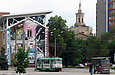 Tatra-T3SU #638 8-го маршрута на улице Плехановской возле перекрестка с Власовским переулком