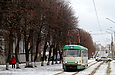 Tatra-T3SU #638 8-го маршрута на улице Плехановской в районе улицы Соича