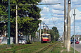 Tatra-T3SU #641-642 26-го маршрута на улице Шевченко возле перекрестка с улицей Борткевича