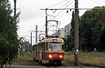 Tatra-T3SU #645-576 23-го маршрута на проспекте Тракторостроителей в районе улицы Валентиновской