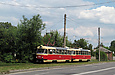 Tatra-T3SU #649-650 26-го маршрута на улице Матюшенко