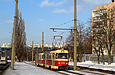 Tatra-T3SU #649-650 26-го маршрута на проспекте Тракторостроителей в районе улицы Зубенко