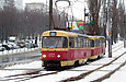 Tatra-T3SU #652-690 26-го маршрута на перекрестке проспекта Тракторостроителей и улицы Героев Труда