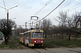 Tatra-T3SU #652-690 23-го маршрута на проспекте Тракторостроителей возле улицы Танковой
