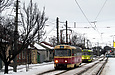 Tatra-T3SU #652 8-го маршрута на улице Академика Павлова в районе улицы Семиградской