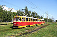 Tatra-T3SU #654-670 23-го маршрута на проспекте Тракторостроителй
