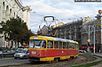 Tatra-T3SU #654-670 6-го маршрута на площади Розы Люксембург