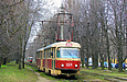 Tatra-T3SU #654-670 26-го маршрута на Московском проспекте в районе ХТЗ
