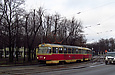 Tatra-T3SU #654-670 26-го маршрута на улице Мироносицкой