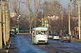 Tatra-T3SU #656 16-го маршрута в Семиградском въезде в районе улицы Академика Павлова
