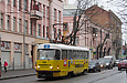 Tatra-T3SU #656 8-го маршрута на улице Молочной возле перекрестка с улицей Плехановской