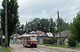 Tatra-T3SU #658 27-го маршрута на улице Октябрьской Революции между улицами Власенко и Светлановской