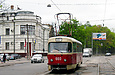 Tatra-T3SU #660 27-го маршрута на Московском проспекте возле улицы Леси Украинки
