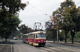 Tatra-T3SU #661-662 1-го маршрута на улице Большой Панасовской возле Башлаевского переулка