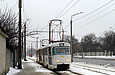 Tatra-T3SU #661-662 26-го маршрута на улице Шевченко в районе Новоисаевского переулка