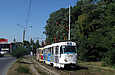 Tatra-T3SU #661-662 26-го маршрута на проспекте Тракторостроителей между улицей Танковой и улицей Хабарова