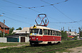 Tatra-T3SU #662 маршрута 16-А на улице Академика Павлова в районе Сабуровой дачи